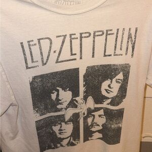 Led Zeppelin Graphic Tee - White